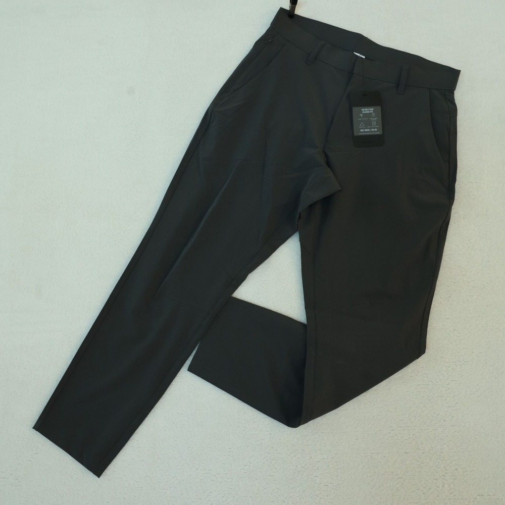 Fabletics The‎ Only Pant Mens 30 x 32 Gray Classic Fit Performance Golf NWT $94